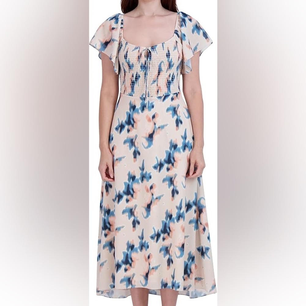 BCBGeneration Women's Floral Midi Day Dress | Pristine, Never worn